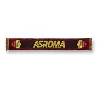 Sciarpa jacquard in acrilico rossa scritta con logo - AS Roma