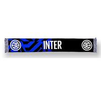 Sciarpa jacquard in acrilico scritta e logo - FC Inter