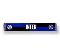 Sciarpa jacquard in acrilico scritta e logo - FC Inter