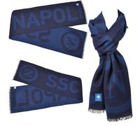 Sciarpa Jacquard logata SSC NAPOLI Enzo Castellano Made in Italy