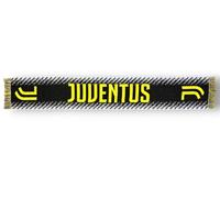 Sciarpa Juventus Jacquard Ufficiale Bianco/Nero/Giallo - Acrilico 100% - 2400207