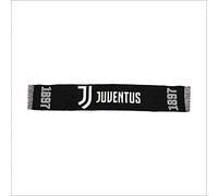 Sciarpa Juventus Juve Ufficiale JACKARD Nera JJ11