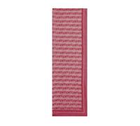 GUESS sciarpa Karnilla Logo Scarf 60X180 Burgundy Logo mirtillo
