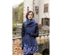 Sciarpa - Lang Yarns Cashmere Light - Pacchetto Modello - Pacchetto Maglia Con A