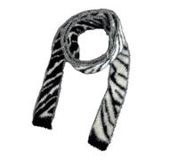 Sciarpa leggera di modo della spiaggia della testa del collo dell'involucro del collo lungo traspirante per le donne moderne del guardaroba delle donne sciarpa, zebraA, Taglia unica