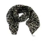 Sciarpa maculata donna con punte vari colori seta cotone kefia