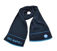 Exclusiv*SSC Napoli - Sciarpa invernale in pile, Blu, 180