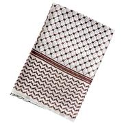 Sciarpa Palestina - Arabo Kffiyeh Hijab Dolce | Bandana In Chiffon Per | Testa E Collo | Avvolgimento Del Deserto Per Le Date, Festival, Attività All'Aperto, Accessori Di Moda,