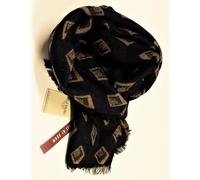 SCIARPA PASMINA STOLA LOGO FRED MELLO UOMO FM20W13ZS FANTASIA BLUE