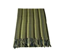 SCIARPA PASMINA UOMO DONNA TORTORA A RIGHE BEIGE NEGOZI