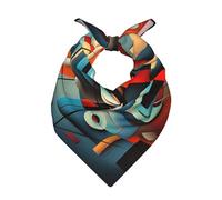 Sciarpa per capelli con fascia in raso stampata stile selvaggio per donne e uomini, sciarpa quadrata in poliestere, fascia multi-styling, sciarpa per il collo, accessorio alla moda