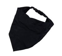 Sciarpa per capelli neri fascia elastica per capelli bandane sciarpa fascia boho triangolo antiscivolo sciarpe per ragazze adolescenti cappelli accessori
