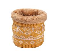 Sciarpa per Donna, Winter Velvet Big Snowflake Double Layer Outdoor Warm Scarf