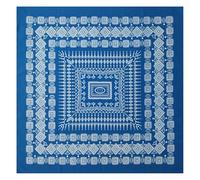 Sciarpa per la testa geometrica multiuso per occasioni formali con stampa digitale copertura per la testa attività all'aperto ciclismo escursionismo viso copricapo all'aperto, Blu reale, Taglia unica