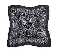 Sciarpa per l'Islam Folk-Custom Anacardi Sciarpa Musulmana Scialle Sciarpe Donne Avvolgere Signora Stampa Sciarpa Donna Viaggio Fazzoletto Collo Wrap Sciarpe Grande Sciarpa in Raso, F, Etichettalia