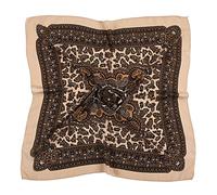 Sciarpa per l'Islam Folk-Custom Anacardi Sciarpa Musulmana Scialle Sciarpe Donne Avvolgere Signora Stampa Sciarpa Donna Viaggio Fazzoletto Collo Wrap Sciarpe Grande Sciarpa in Raso, J, Etichettalia