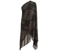 Sciarpa protettiva solare in chiffon con perle, sottile e morbida, per attività all'aperto, sciarpa in poliestere traspirante, Oro nero, taglia unica