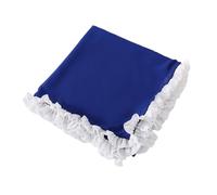 Sciarpa pura di modo Scialle Per La Donna Increspato Trim Wrap Casual Bandana Sciarpe Scialli Foulard Forniture Femminili Per Le Donne Per Le Donne Scialle Hijab Dei Capelli, Blu reale, Taglia unica