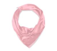 Sciarpa quadrata leggera di seta per le donne per l'inverno 35 In Pesca Chiaro Tinta unita Pure Plain bufanda elegante para mujer