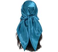 Sciarpa Raso Leggera 90 CM Quadrata Avvolgente Lucido Collo o Accessorio C