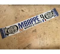 Sciarpa Real Madrid Edizione Giocatori 2025-26: Kylian MBAPPÉ 9 (Spagna/Francia)