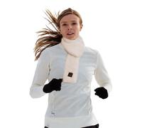 Sciarpa riscaldante, elettrica, con ricarica USB, morbida a tre marce, controllo della temperatura, scaldacollo, per ragazze, donne e uomini, Champagne, 3-speed controllable temperature heating