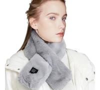 Sciarpa riscaldante elettrica intelligente, scaldacollo ricaricabile con 3 impostazioni, riscaldamento rapido, scaldacollo USB, accessorio da esterno da donna
