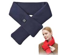Sciarpa riscaldante elettrica, scaldacollo riscaldata con power bank, scaldacollo portatile a calore rapido, con 3 livelli di riscaldamento per alleviare il dolore al collo, regalo di Natale del