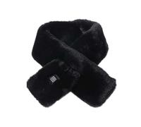 Sciarpa Riscaldante Portatile USB, Riscaldamento Rapido In 3 Secondi Dotata Di Tre Impostazioni Di Temperatura, Morbida E Confortevole, Lavabile In Lavatrice(Black)