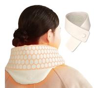 Sciarpa riscaldata da donna, regolabile a 3 temperature, scalda il collo con artemisia, per inverno, freddo, sci, corsa, attività all'aperto, calza di Natale