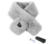 Sciarpa riscaldata da donna, scaldacollo elettrico, sciarpa riscaldata ricaricabile, sciarpa riscaldata USB a riscaldamento rapido, riscaldatore caldo per le donne