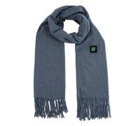 Sciarpa Riscaldata Da Uomo - Lavabile Tramite USB In Lana Nera A Tre Livelli, Sciarpa Riscaldante Con Batteria Esterna, Accessorio Per La Protezione Dal Freddo Estremo | Attrezzatura Per L'escursionis