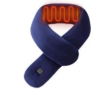 Sciarpa riscaldata per uomo scaldacollo elettrico | Scaldacollo riscaldato con 3 impostazioni di temperatura, per clima freddo, inverno, Natale, sci, corsa, viaggi