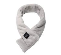 Sciarpa riscaldata USB con 3 temperature regolabili, sciarpa di tipo elettrico per l'inverno Riscaldatore del collo per regalo invernale per uomo e donna taglia unica (grigio)