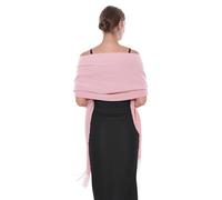 Sciarpa Rosa Donna Invernale Pashmina Foulard Scialle Sciarpe Invernali Stola Elegant Cerimonia