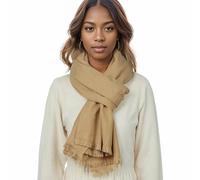 Sciarpa Scialle Donna Invernale Stola Cammello Sciarpe Foulard Pashmina Elegante Cerimonia