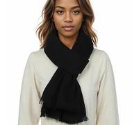 Sciarpa Scialle Donna Invernale Stola Nero Sciarpe Foulard Pashmina Elegante Cerimonia