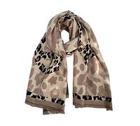 Sciarpa Scialle Sciarpe Donne Leopard Stampa Sciarpa Imitazione Cashmere Sciarpes Lady Shawls inverno caldo animale pattern di animali lunghi sciarpe Foulard Stole Scarf ( Blue : Light khaki , Size :