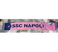 Sciarpa SSC Napoli Rosa Ufficiale Jacquard