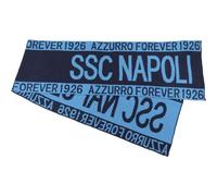 Sciarpa SSC Napoli Ufficiale Jacquard Azzurro/Blu 100% Acrilico - 121449