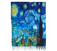 Sciarpa stola unisex Klimt VanGogh Kandinsky Monet foulard scialle TOOCOOL A001