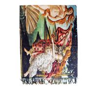 Sciarpa stola unisex Klimt VanGogh Kandinsky Monet foulard scialle TOOCOOL A001