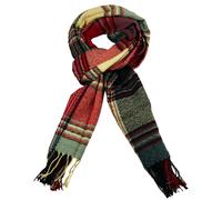 Sciarpa Tartan A Quadri Multicolore Morbida Unisex