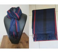 Sciarpa Pashmina Lana & Seta Frangia Stola Scialle Sciarpa Uomo / Nuovo da Donna