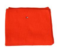 Sciarpa TOMMY HILFIGER morbida a costa cotone e cashmere con logo ricamato artic