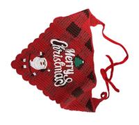 Sciarpa triangolare a tema natalizio copricapo da viaggio dolce uncinetto artistico foulard da donna fascia da indossare tutti i giorni