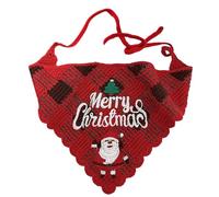 Sciarpa triangolare a tema natalizio copricapo da viaggio dolce uncinetto artistico foulard da donna fascia da indossare tutti i giorni