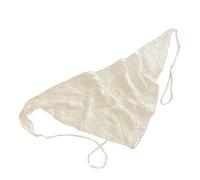 Sciarpa triangolare in pizzo alla moda da donna accessorio alla moda stile fattoria francese Parrucchiere per donne moderne e adolescenti vacanza copricapo da viaggio