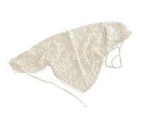 Sciarpa triangolare in pizzo alla moda da donna accessorio alla moda stile fattoria francese Parrucchiere per donne moderne e adolescenti vacanza copricapo da viaggio