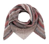Sciarpa Triangolare Limera by Lierys grigio-rosso One Size